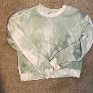 Sage green sweatshirt